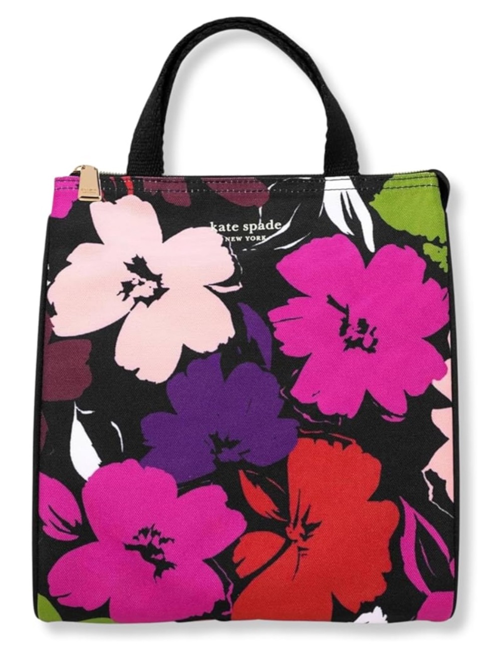 kate spade new york Lunch Bag Tote in Painterly Blooms new with tags